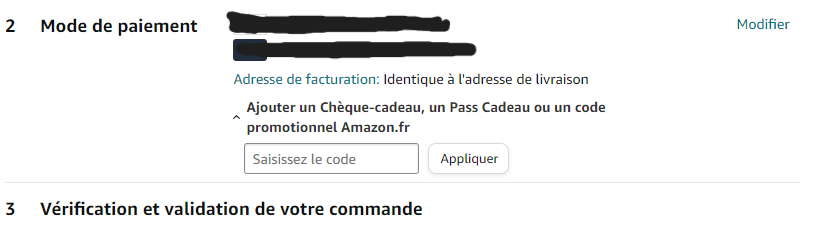 Comment utiliser un code de reduction sur Amazon