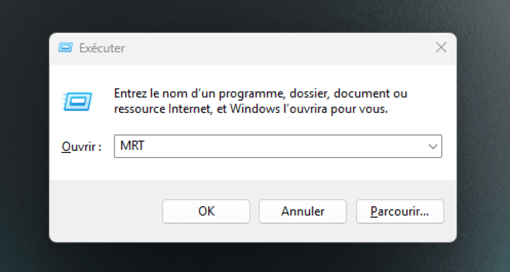 Suppression des logiciels malveillants sur Windows