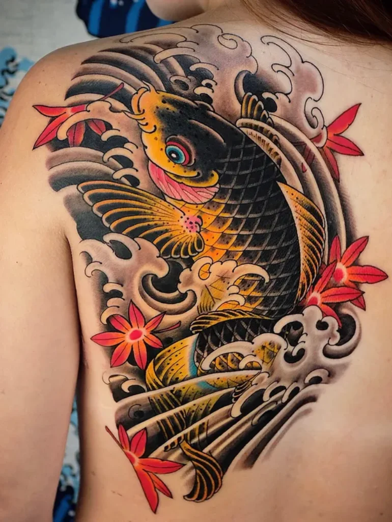 koi tattoo